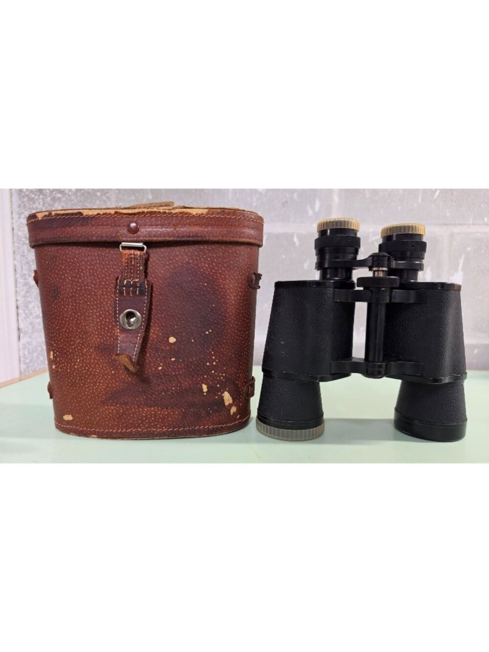 Vintage Tower 7x50 Binoculars Japan J-B52 Fully Hard Coated 7.1° w Case
